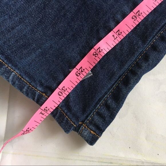 Jordache Flare Mid-Rise Jeans Women’s Size 4 – Dark Wash Retro Y2K Style - Picture 7 of 9